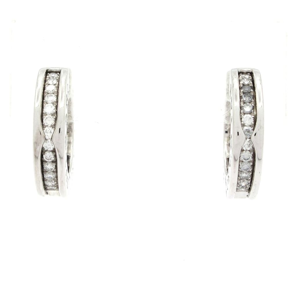 Bvlgari B-zero1 Earrings 18K White Gold Diamond